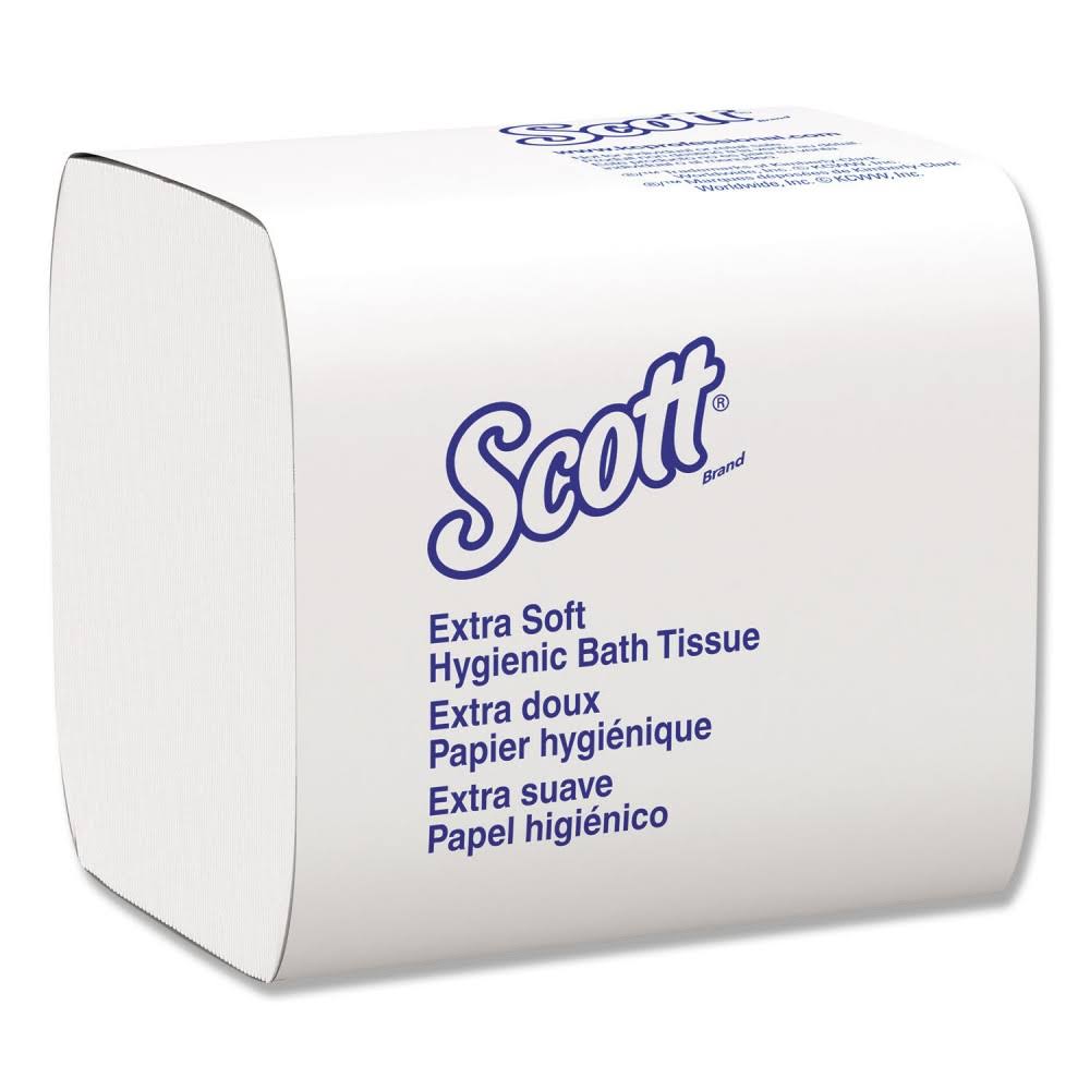 Scott Control Hygienic Bath Tissue, 2-Ply, 250/Pack, 36 Packs/Carton by Essendant - KCC48280