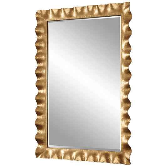 Uttermost Haya Scalloped Mirror - Gold - 09742