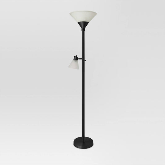 Mother Daughter Floor Lamp Includes LED Bulb Black Threshold