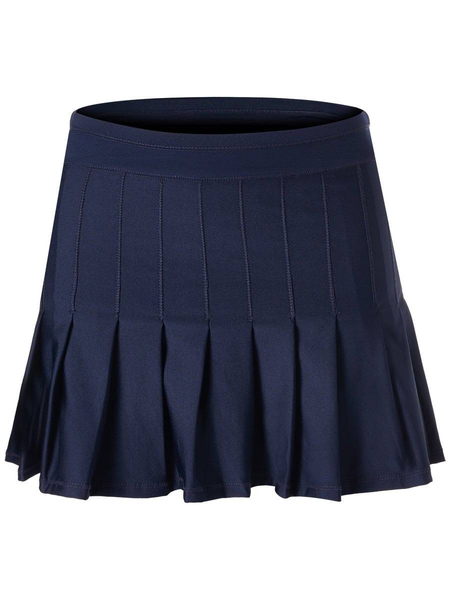 Lucky in Love Ultraviolet Long Retro Pleated Skirt
