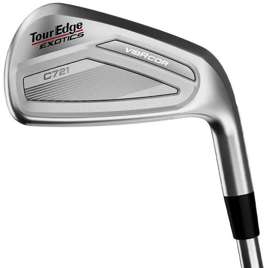 Tour Edge Exotics C721 Iron Set - Steel - Right-Handed - 5-PW + AW - True Temper Elevate 95 - Stiff