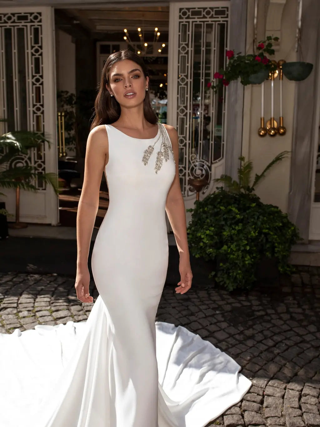 AFWStassy Showstopper Mermaid  wedding dress