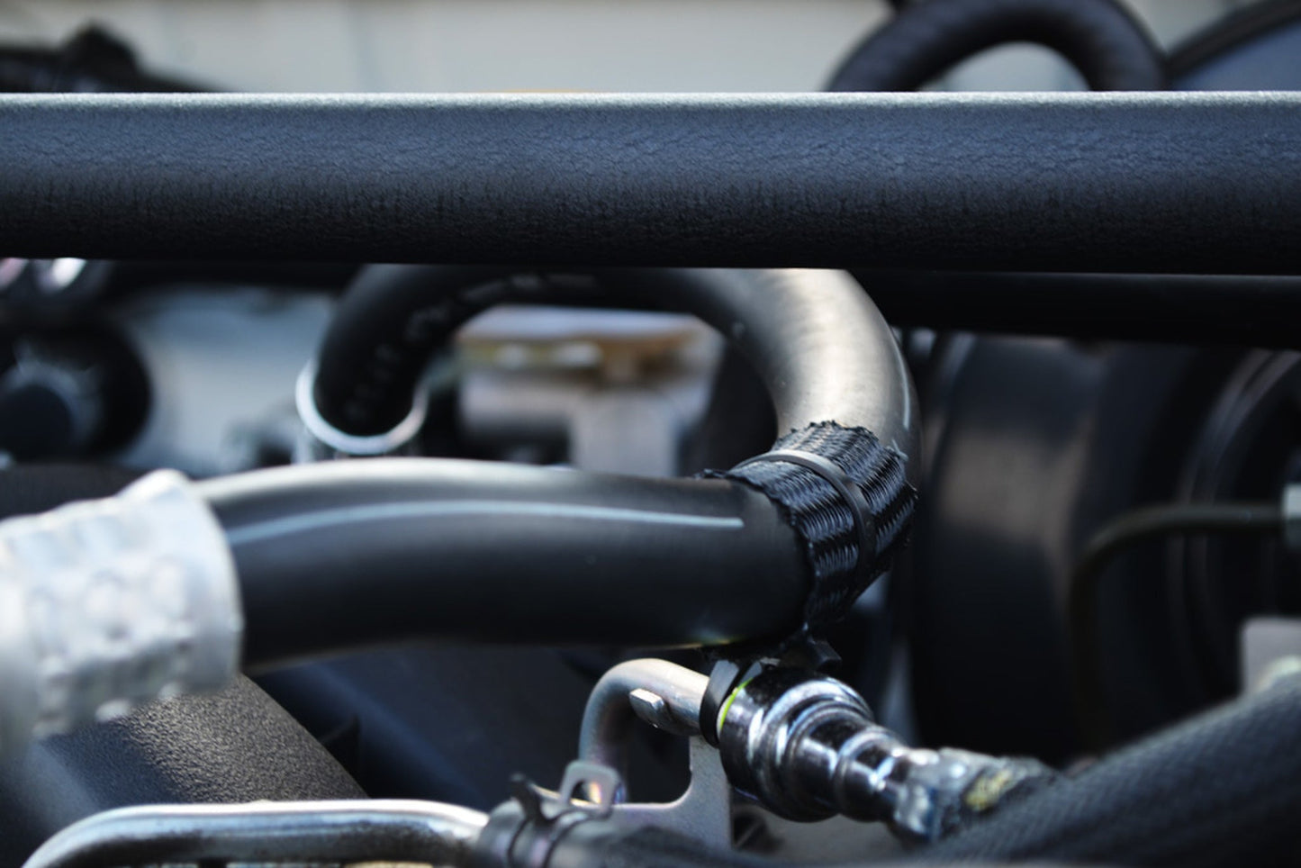 GrimmSpeed 13+ BRZ / 13-16 FR-S / 15-21 Toyota 86/ 22+ GR86 Strut Tower Brace - Black (grm098007)