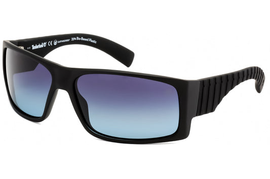 Timberland Men's Sunglasses UV Protection Matte Black Plastic Frame