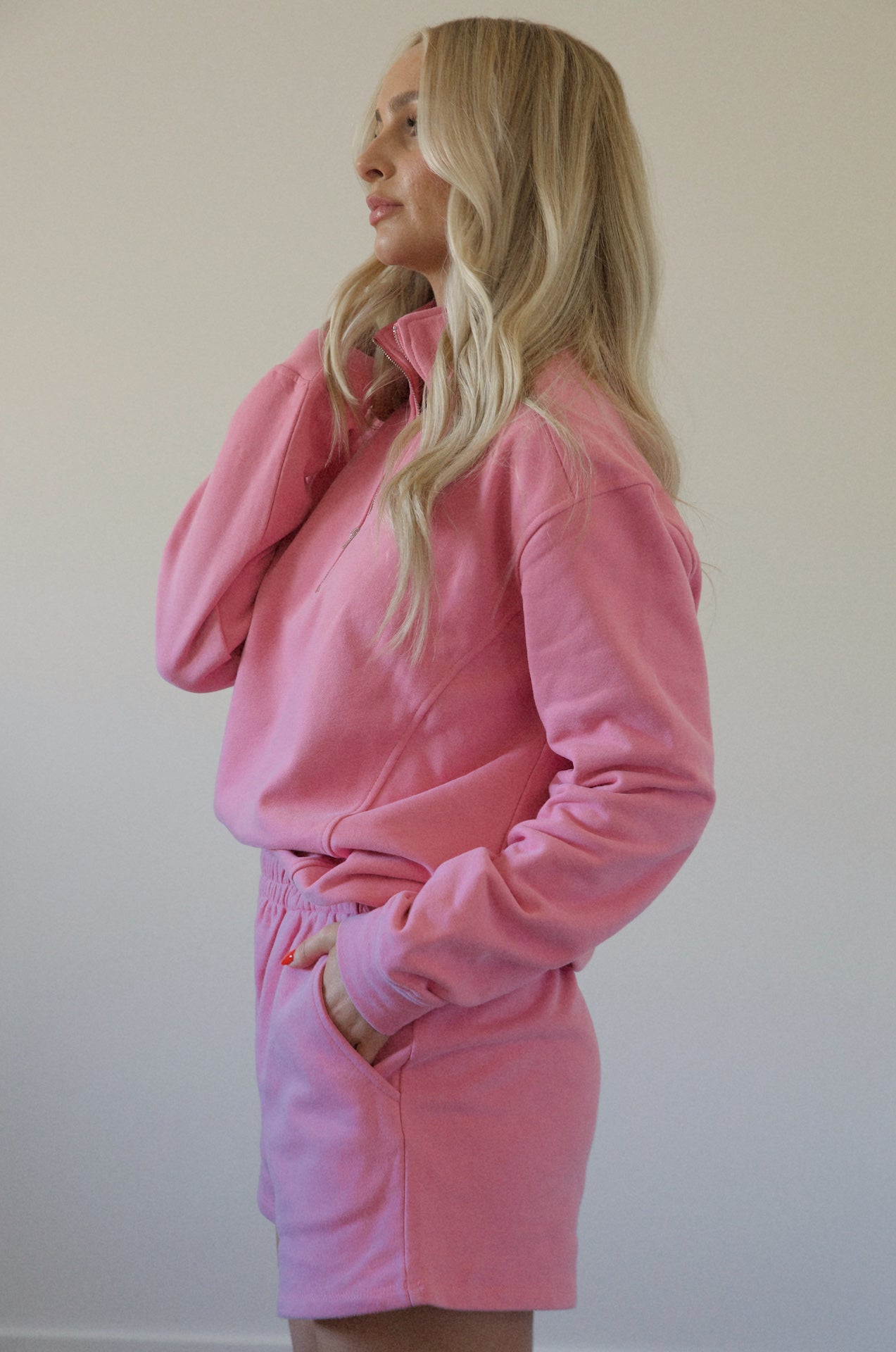 Sweatshirt and Shorts Set