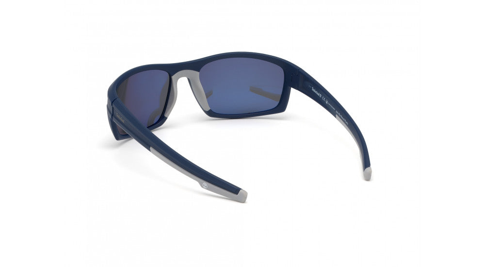 Timberland Unisex Blue Square Sunglasses