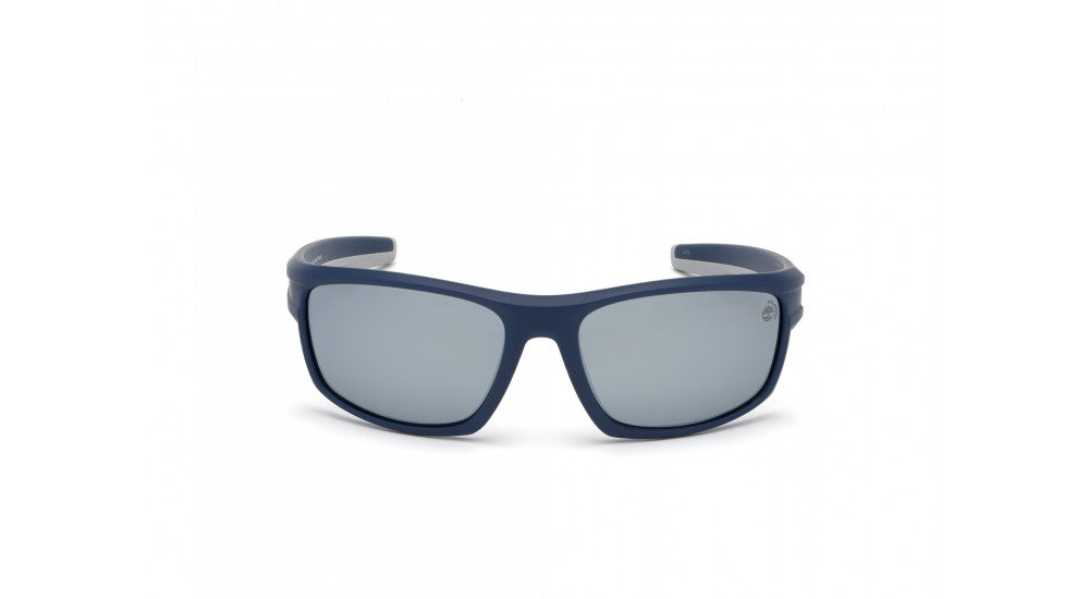 Timberland Unisex Blue Square Sunglasses