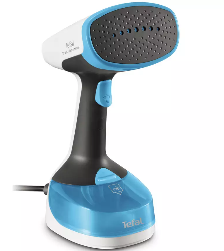 Tefal DT7000G0 Handheld Garment Steamer Access Steam Minute 1100w Blue/Grey- NEW