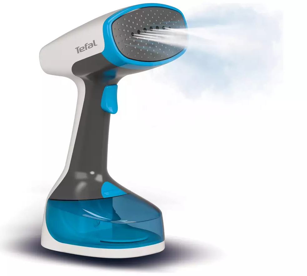 Tefal DT7000G0 Handheld Garment Steamer Access Steam Minute 1100w Blue/Grey- NEW