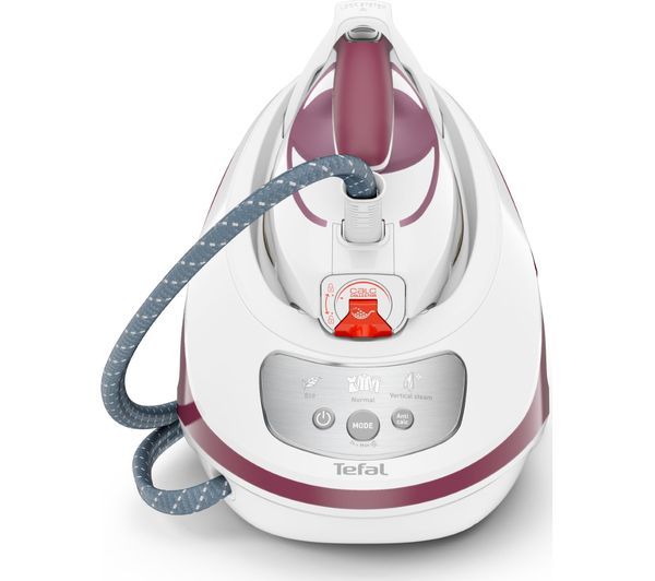 Tefal SV9201G0 Steam Generator Station Iron Express Protect White & Burgundy- REFURB