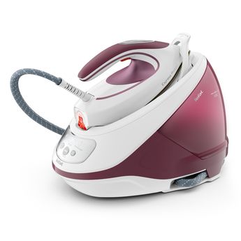 Tefal SV9201G0 Steam Generator Station Iron Express Protect White & Burgundy- REFURB