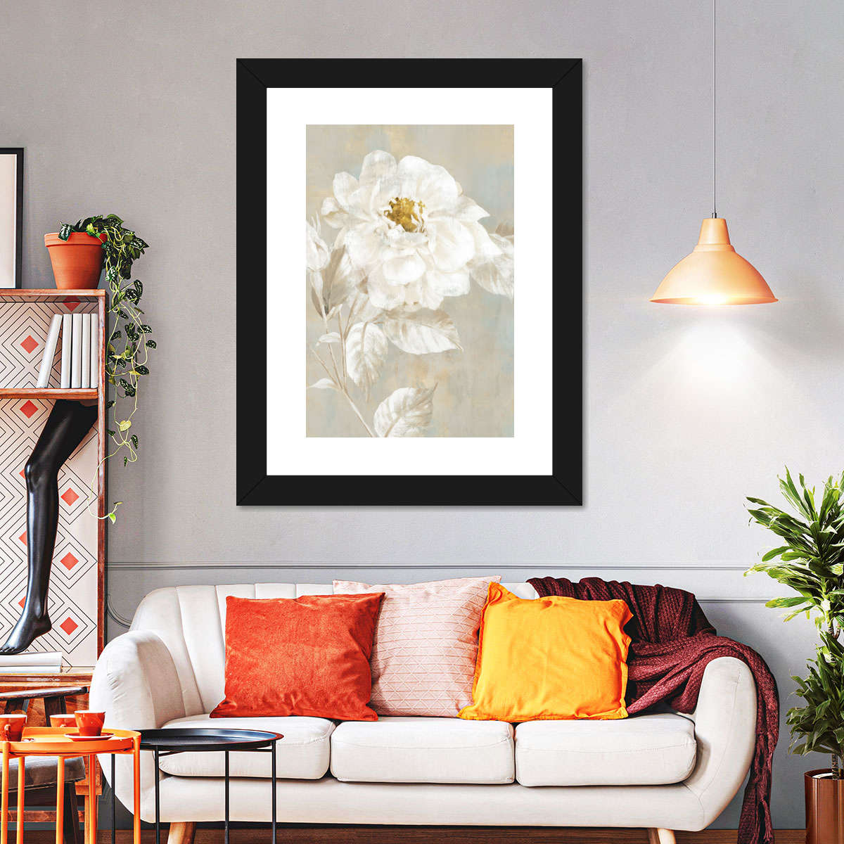 White Rose II Wall Art