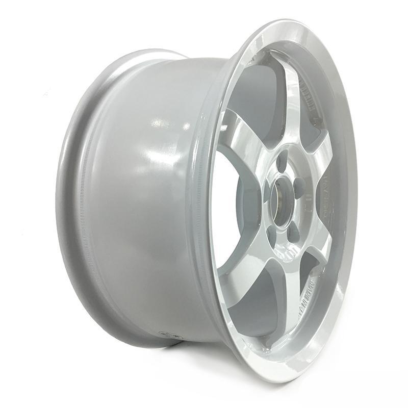 Volk Racing TE37 Gravel in 15x7" +35 5x100 Dash White Wheel