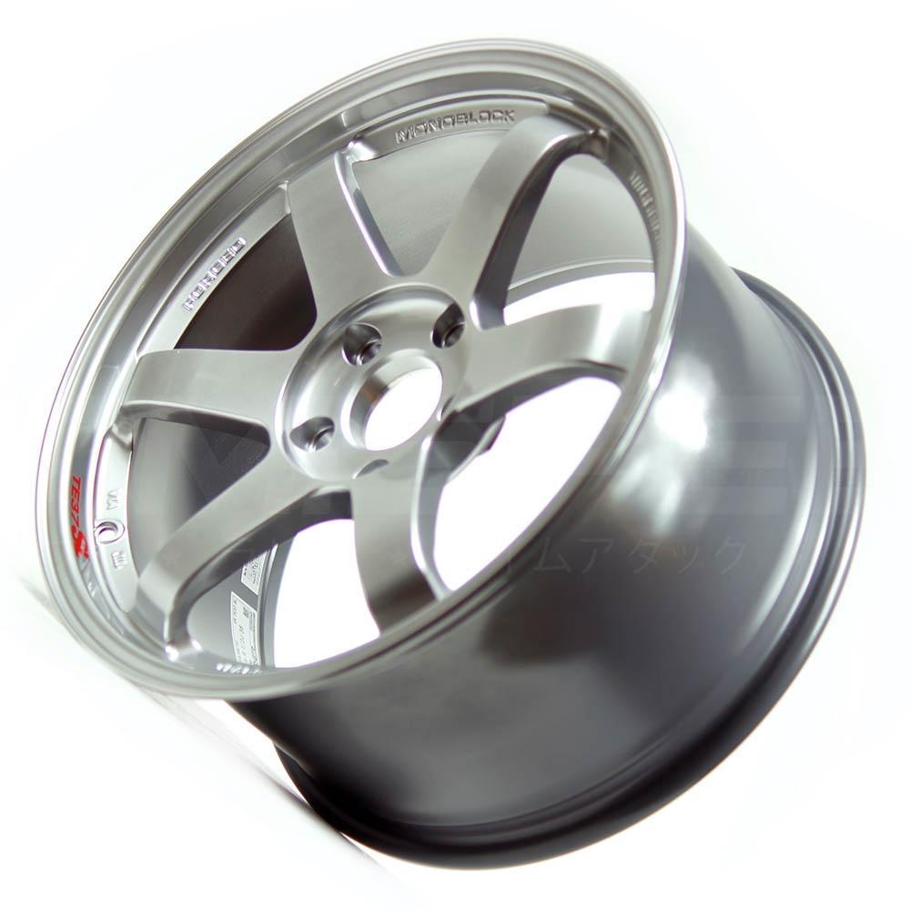 Volk Racing TE37SL 18x11" +18 5x114.3 Mercury Silver Wheel