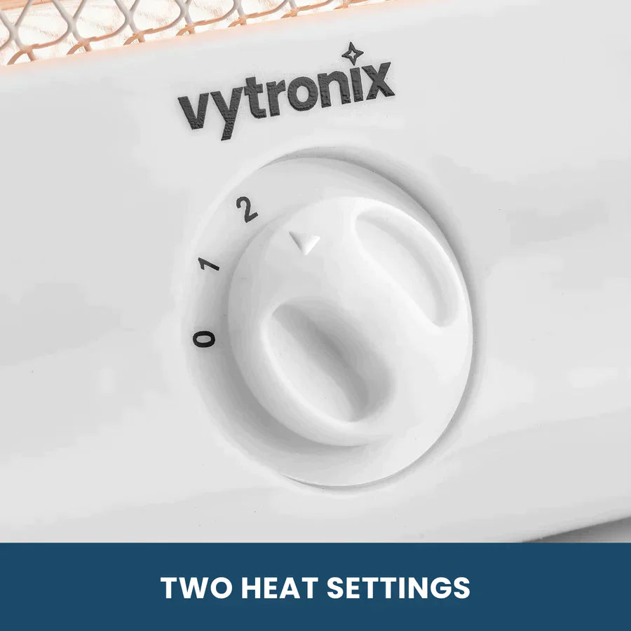 Vytronix TEAH2 800W Compact Quartz Heater