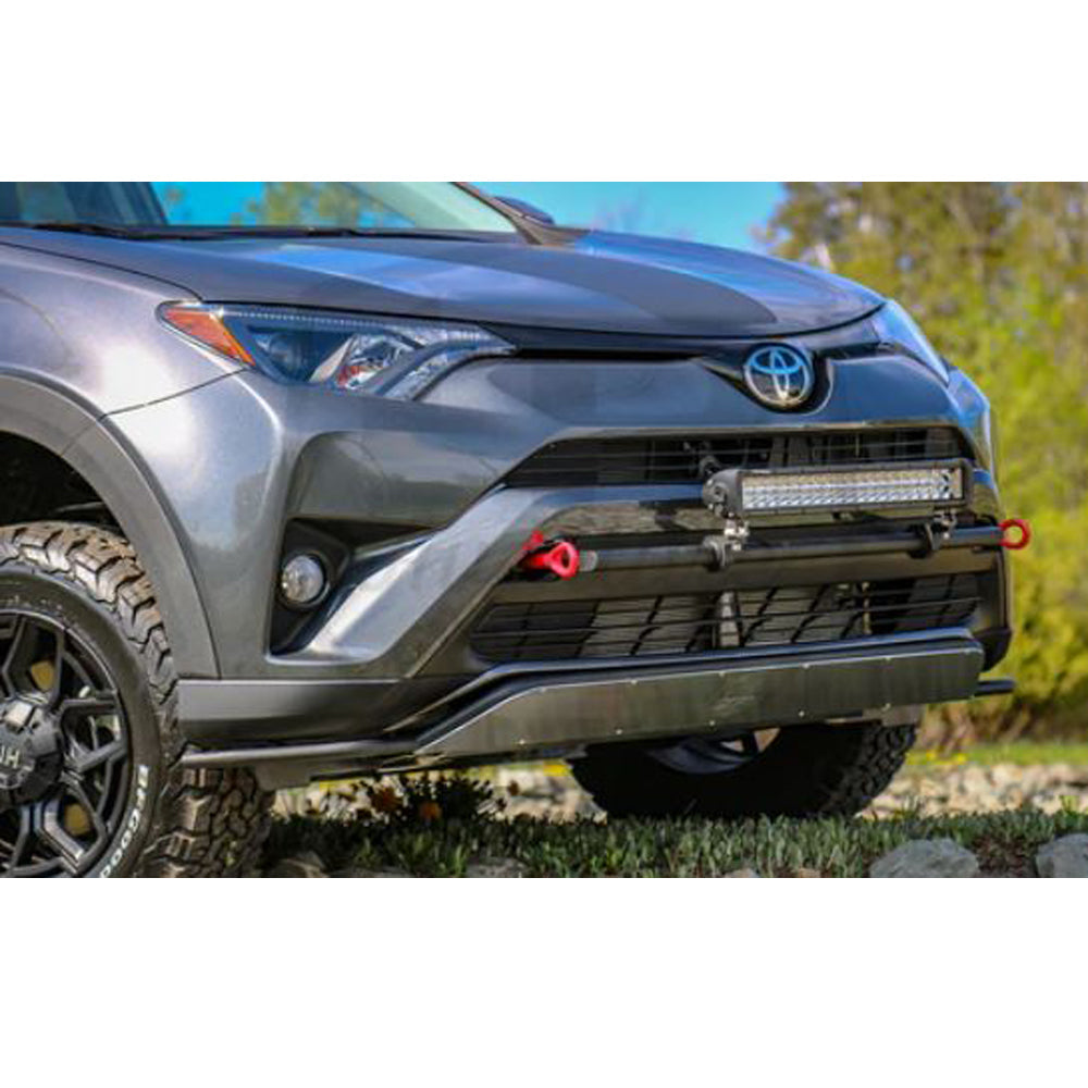 LP Aventure 16-18 Toyota RAV4 Light Bar - Powder Coated (lpaFLP-RAV4-18-LB-B+OPC)