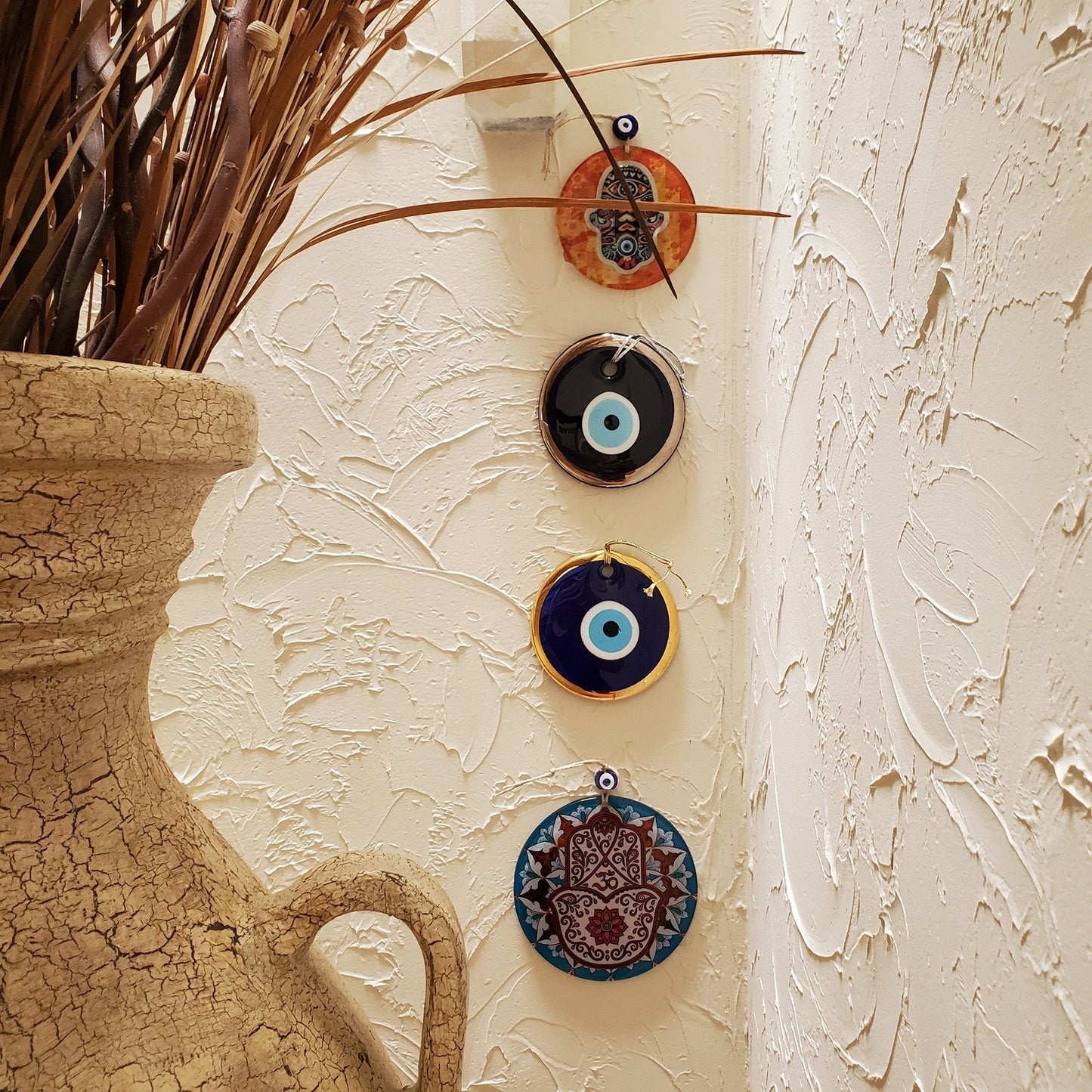 Blue Evil Eye Home Wall Decor