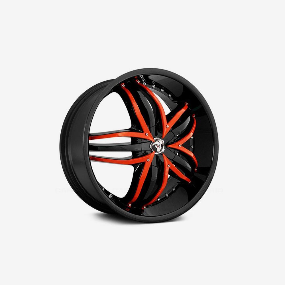 Blue Wheel With Inserts
