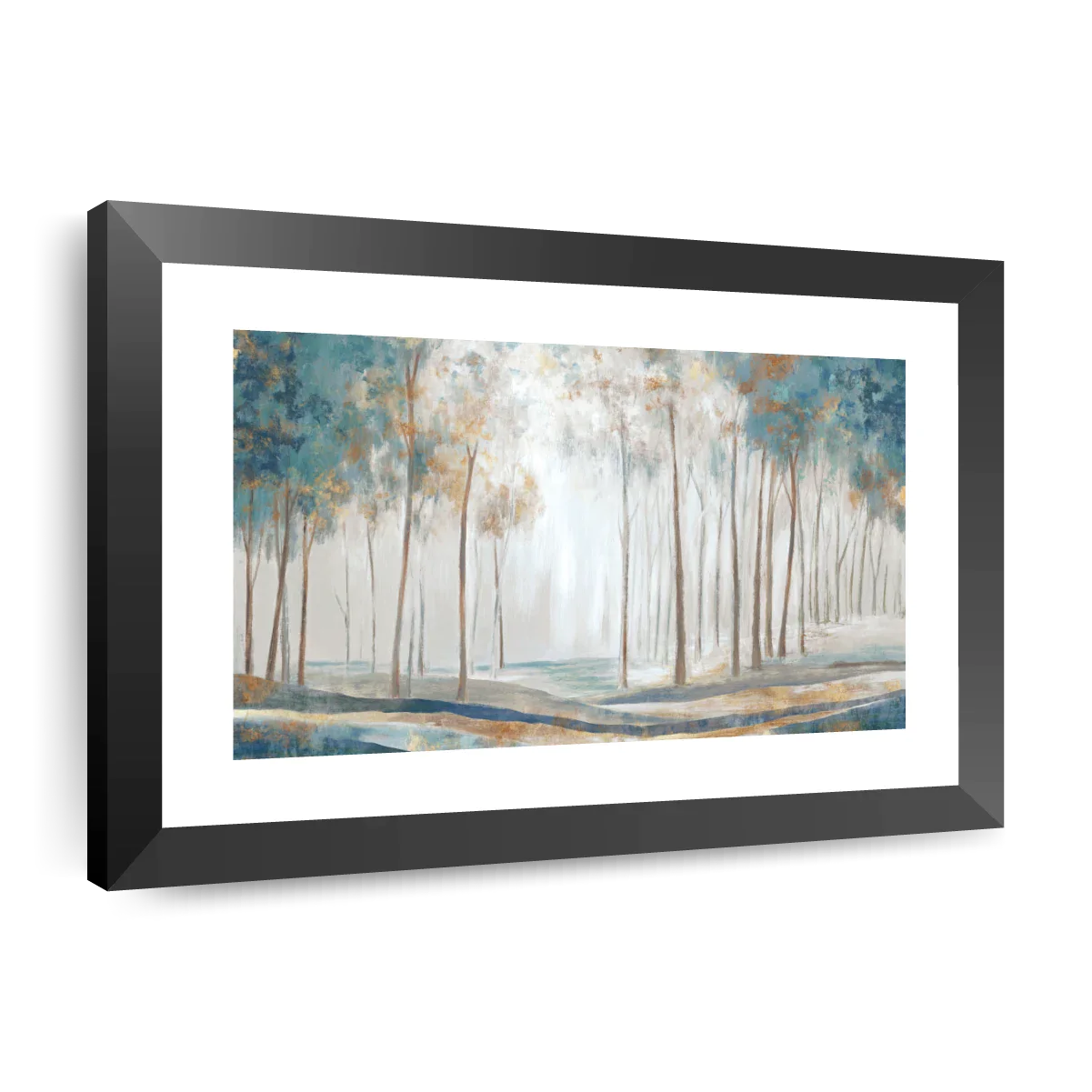 White Rays Wall Art