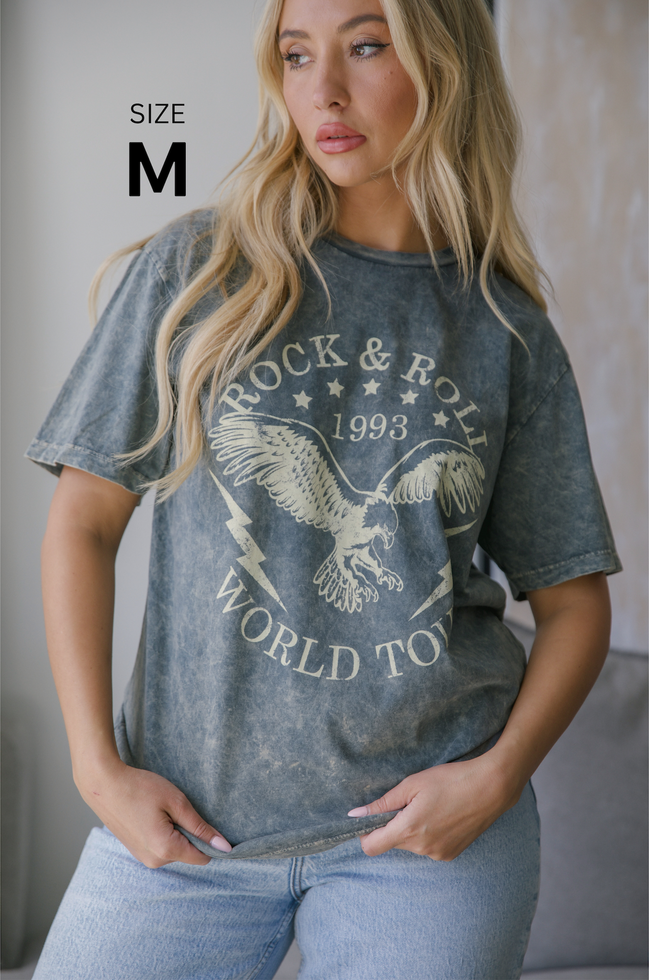 Rock & Roll World Tour Graphic Tee