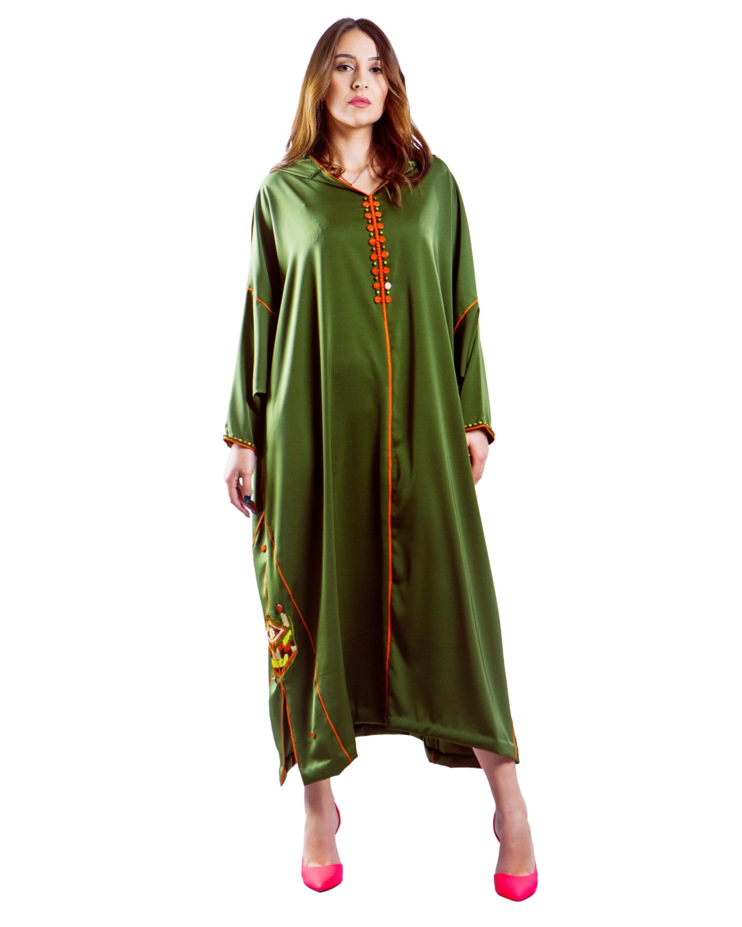 Djellaba Hana Verte